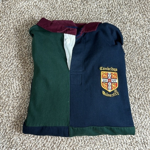 Cambridge University Rugy Polo Color Block - Picture 3 of 5